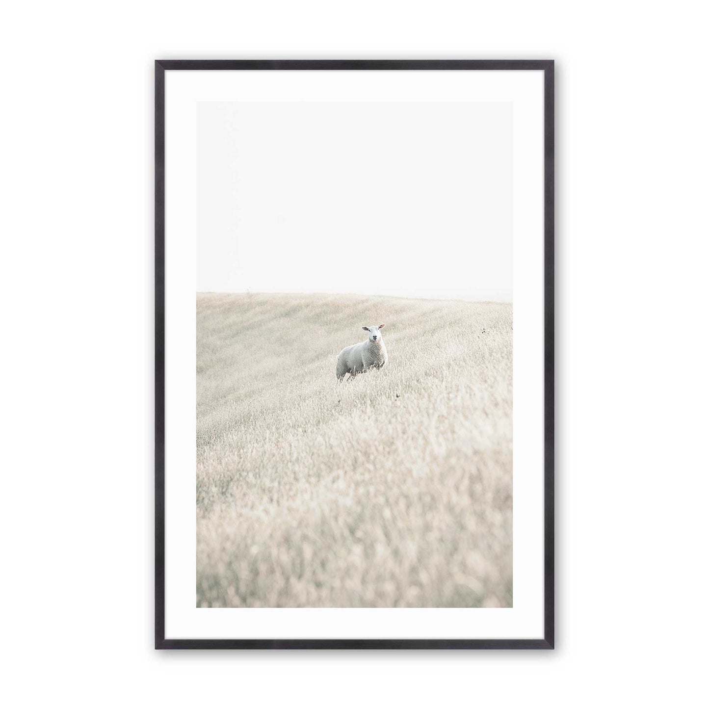 [Color:Weathered Zinc], Picture of art in a Weathered Zinc frame