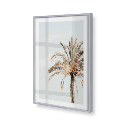 [Color:Polished Chrome], Picture of art in a Polished Chrome frame at an angle