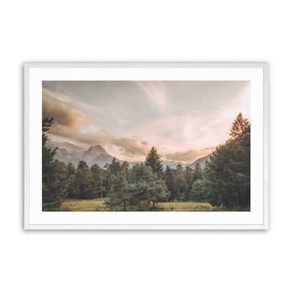 [Color:Opaque White], Picture of art in a Opaque White frame