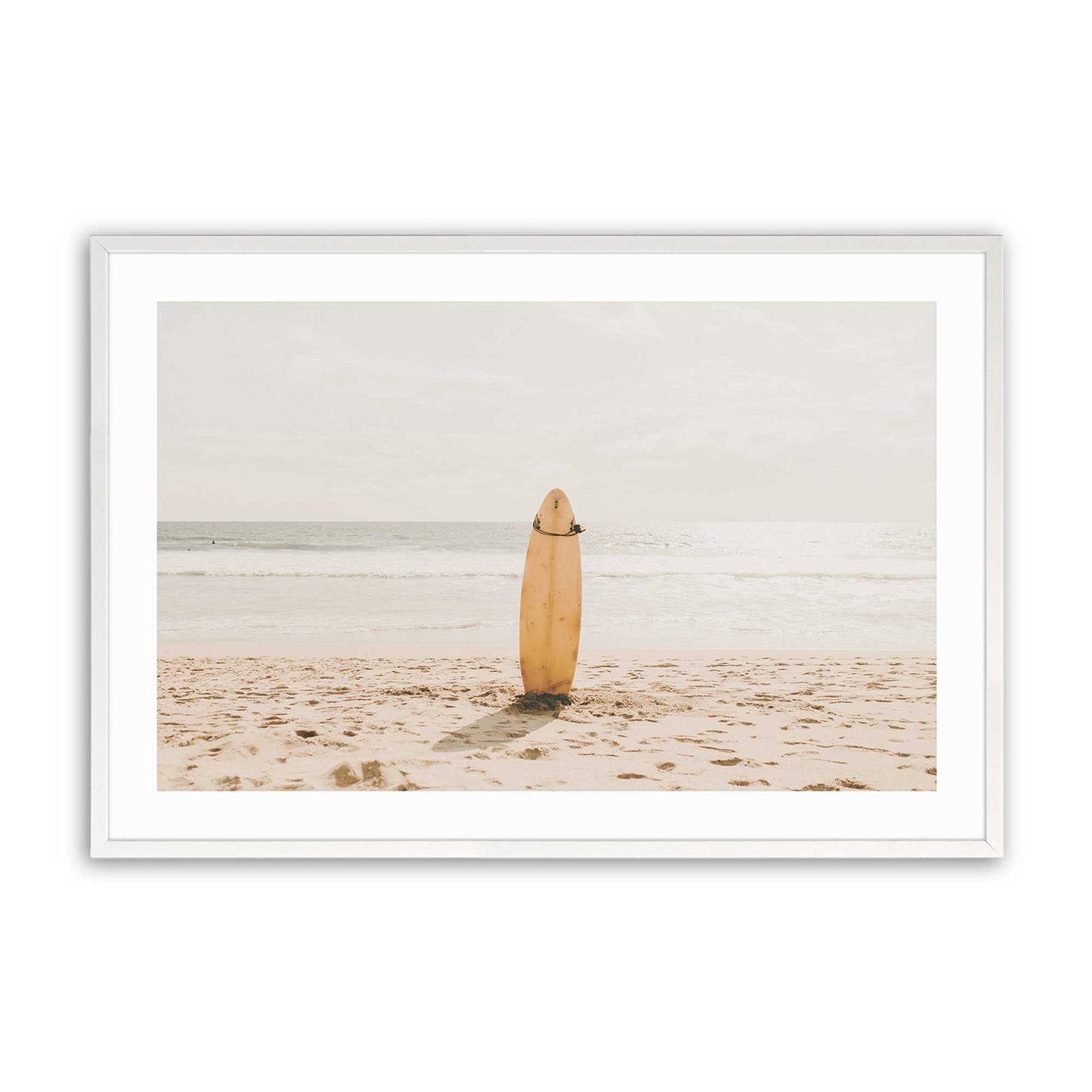 [Color:Opaque White], Picture of art in a Opaque White frame