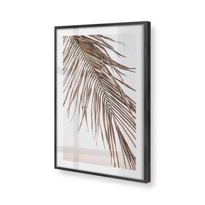[Color:Weathered Zinc], Picture of art in a Weathered Zinc frame at an angle