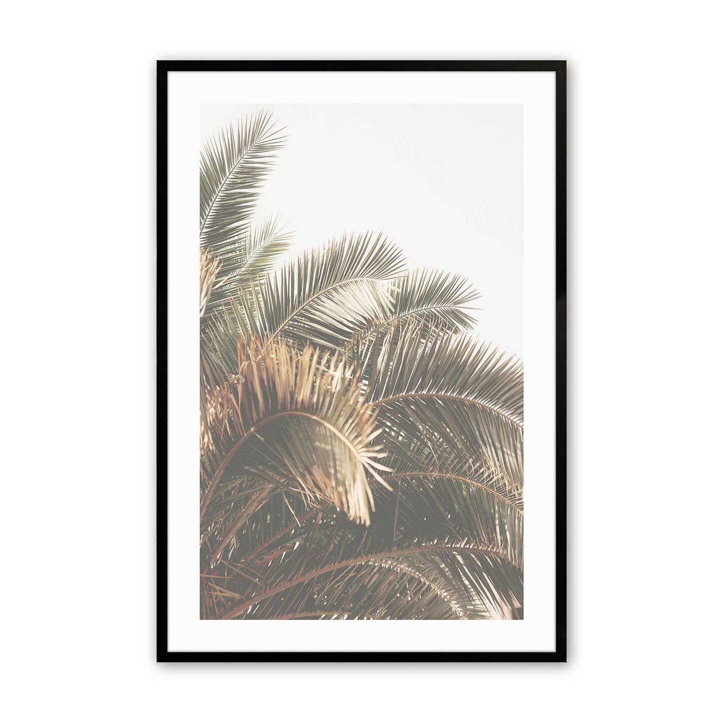 [Color:Satin Black], Picture of art in a Satin Black frame
