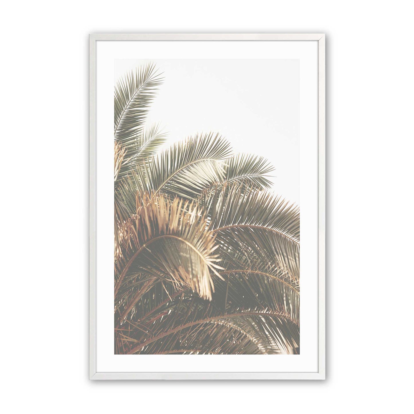 [Color:Opaque White], Picture of art in a Opaque White frame
