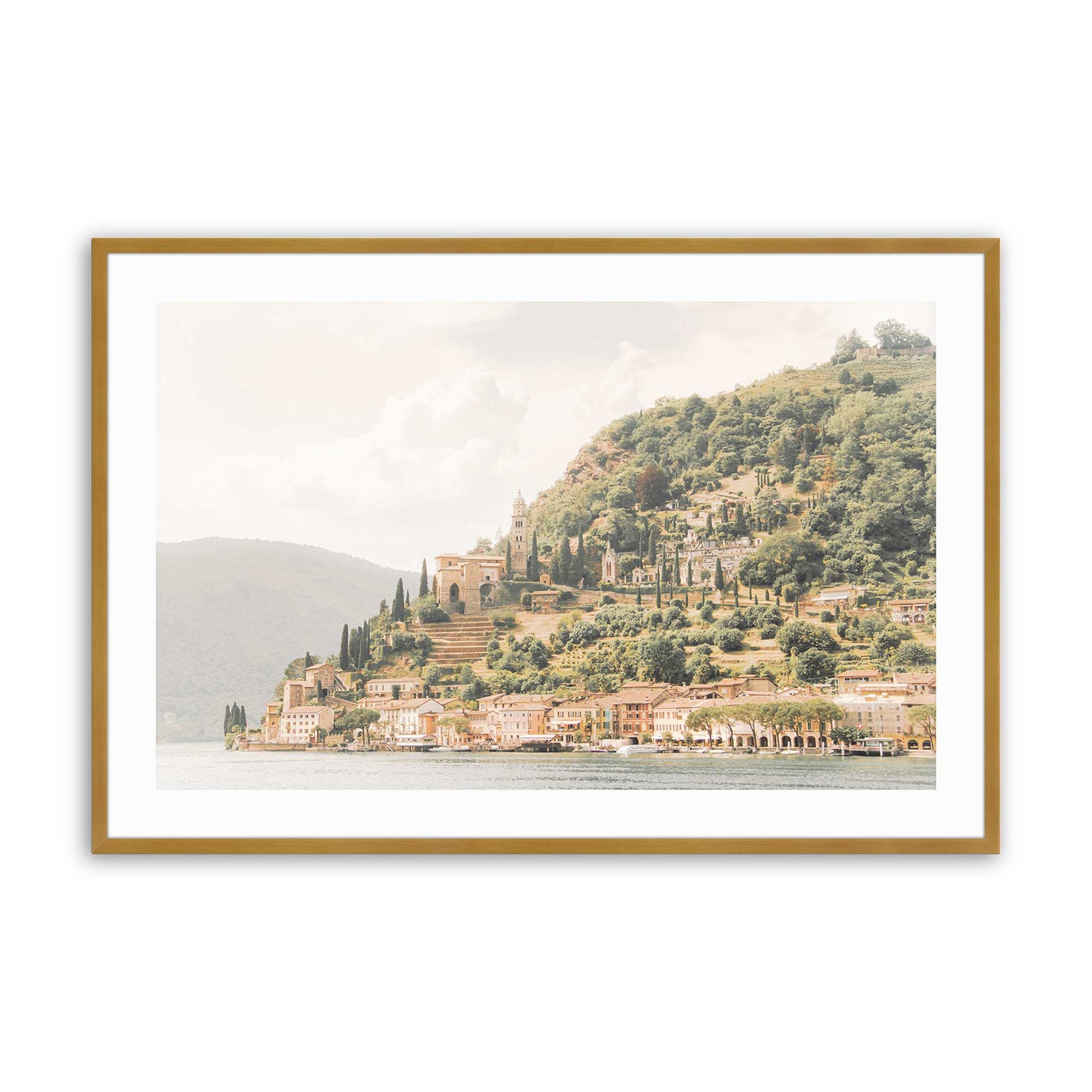 [Color:Polished Gold], Picture of art in a Polished Gold frame