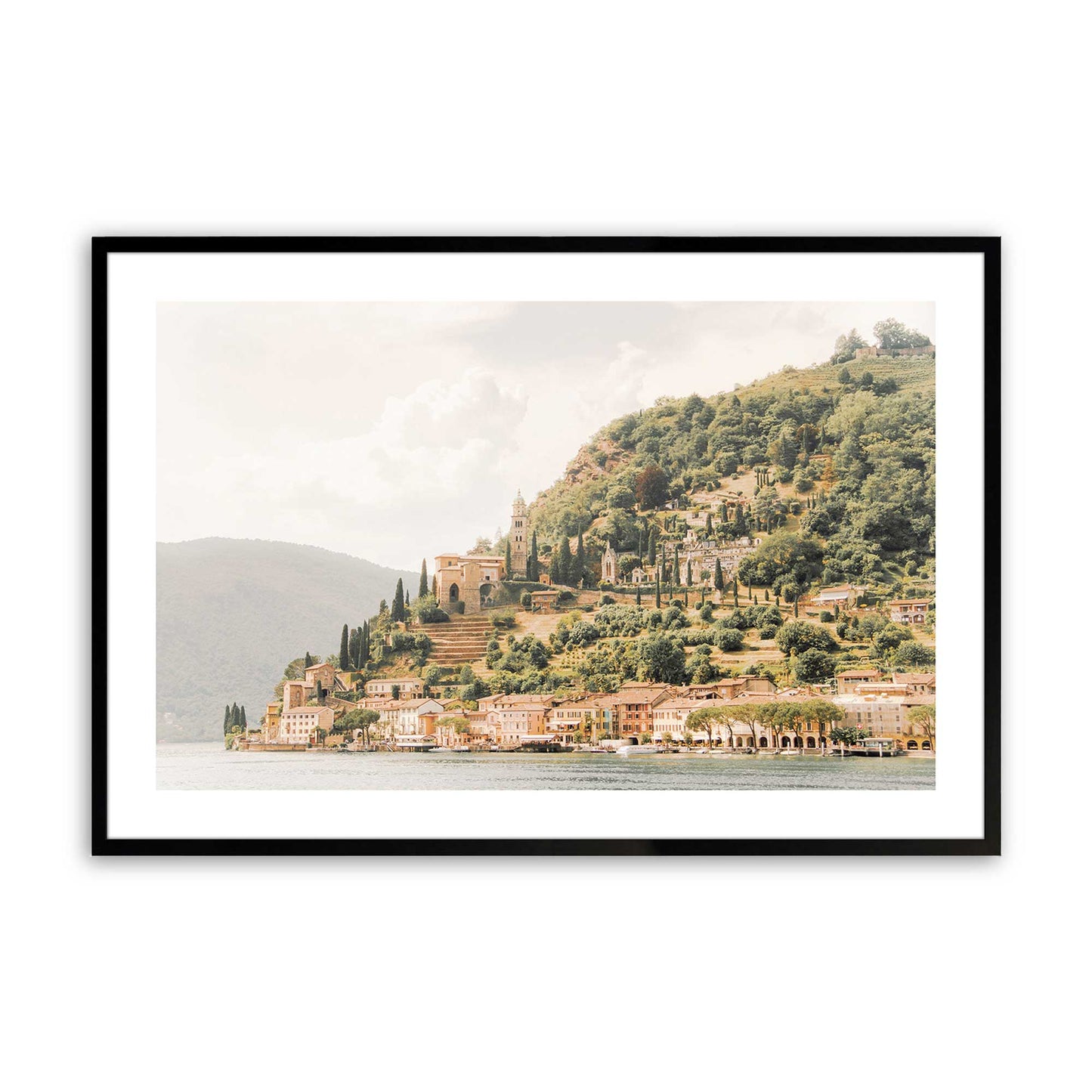 [Color:Satin Black], Picture of art in a Satin Black frame