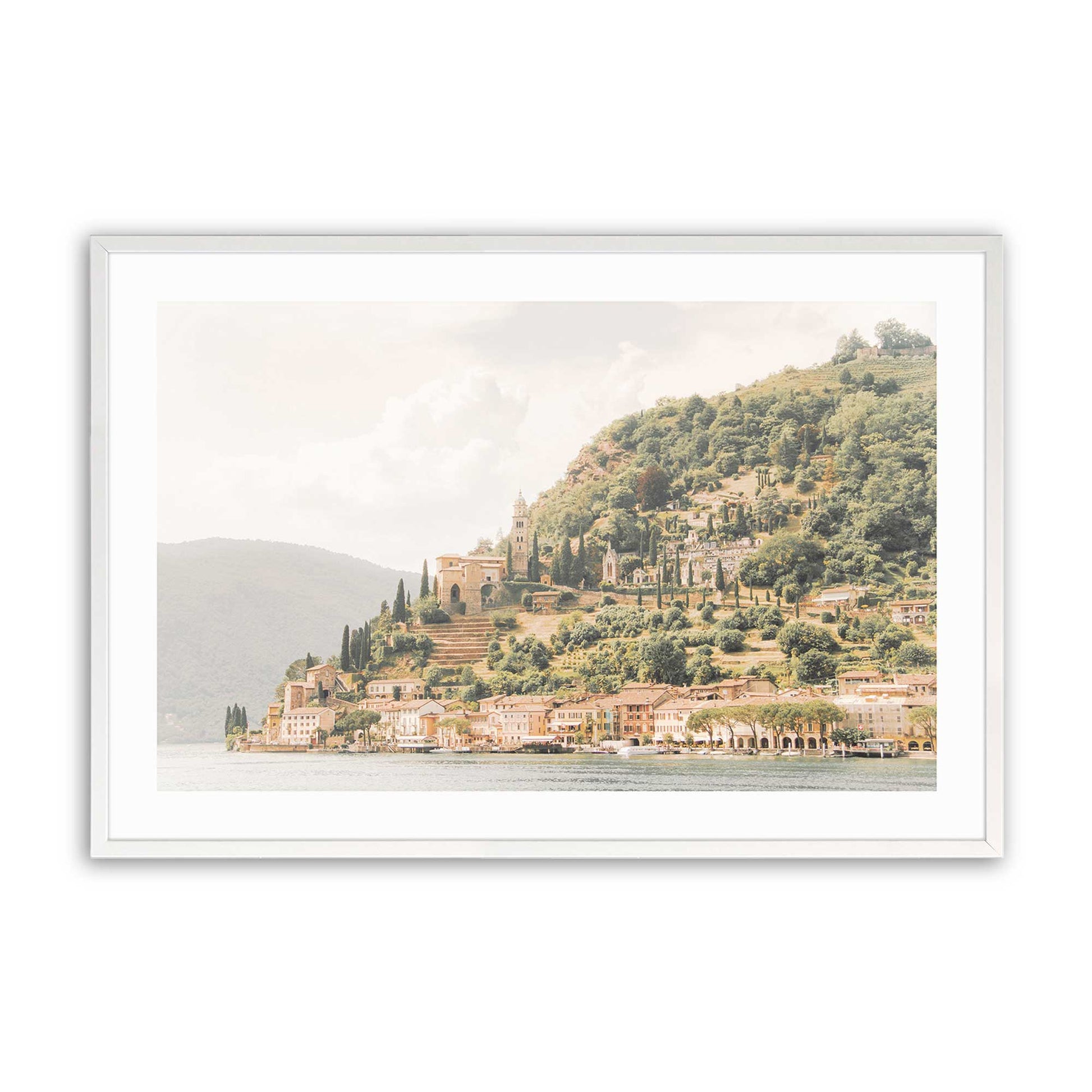 [Color:Opaque White], Picture of art in a Opaque White frame