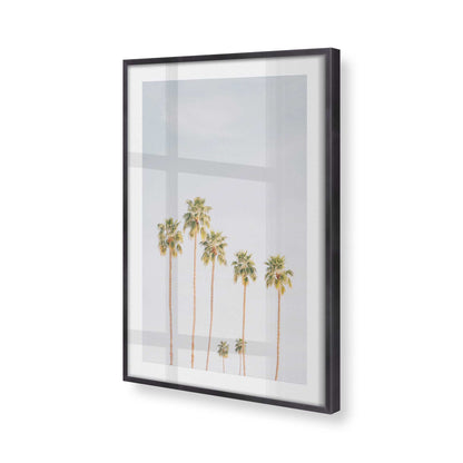 [Color:Weathered Zinc], Picture of art in a Weathered Zinc frame at an angle