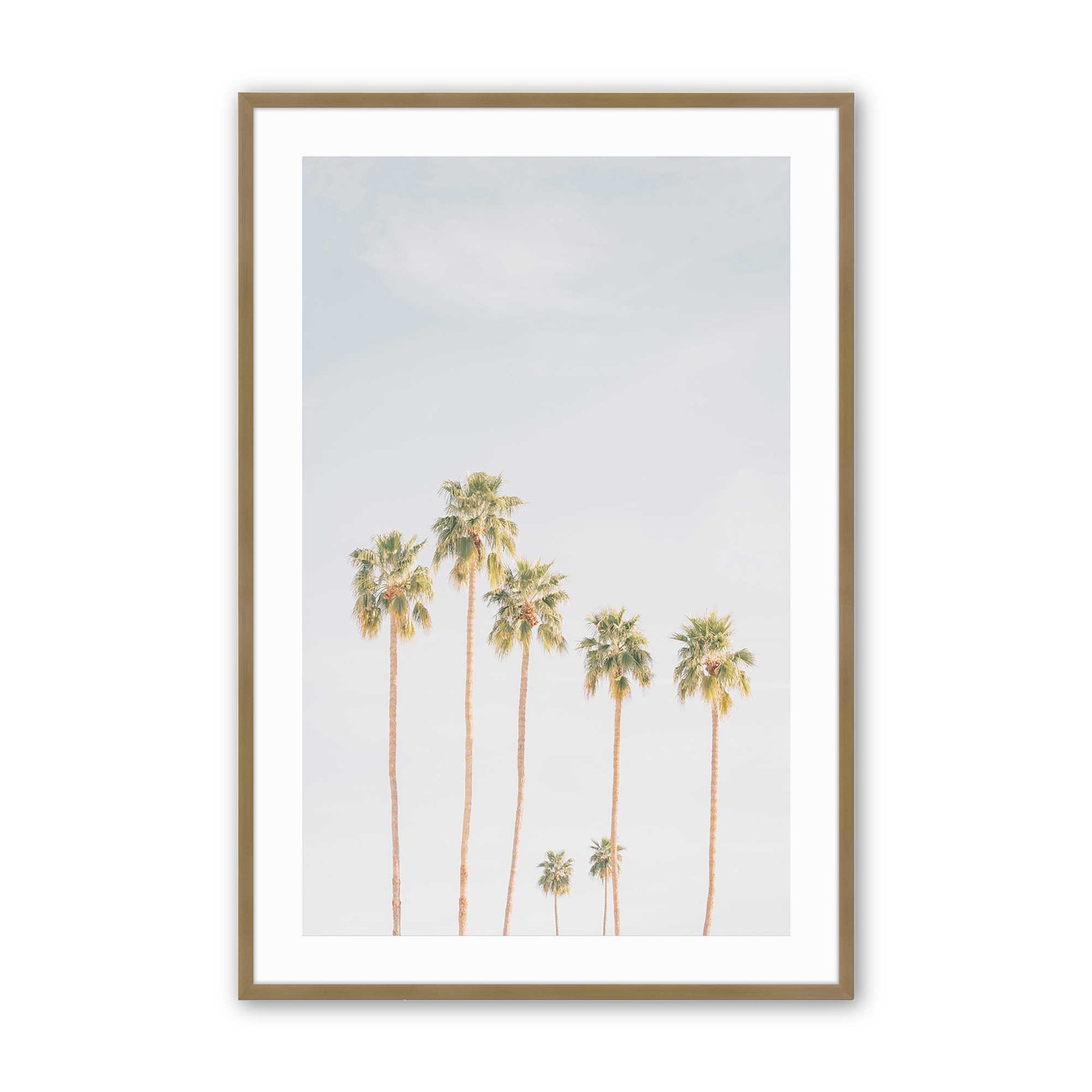 [Color:Brushed Gold], Picture of art in a Brushed Gold frame