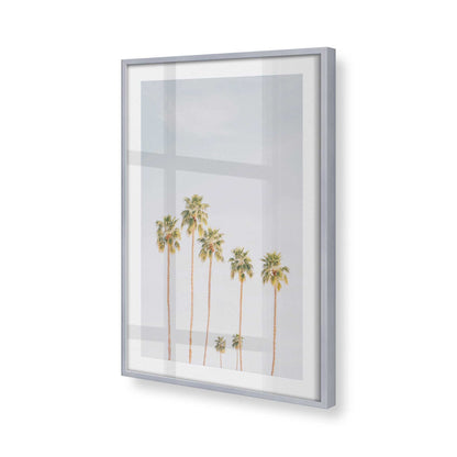 [Color:Polished Chrome], Picture of art in a Polished Chrome frame at an angle