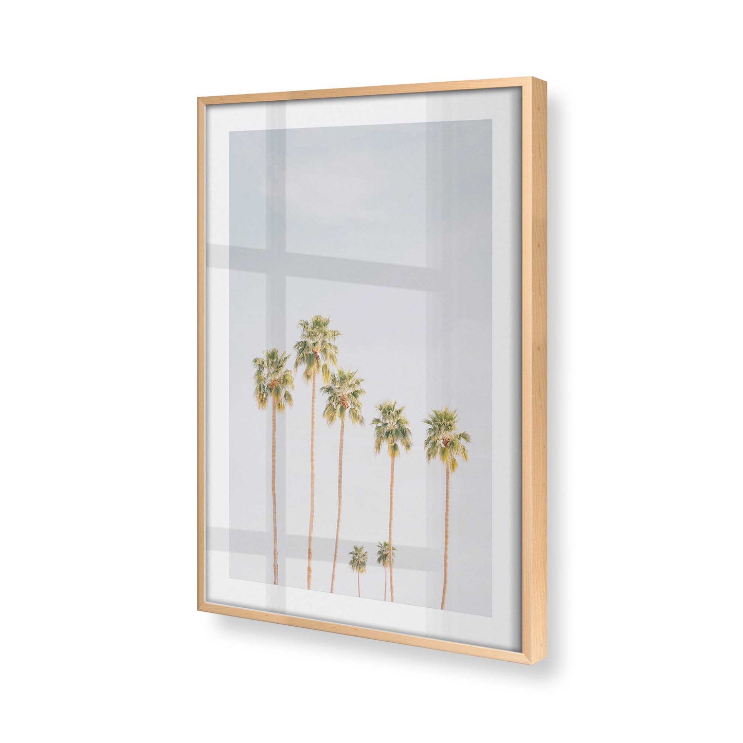 [Color:Raw Maple], Picture of art in a Raw Maple frame at an angle