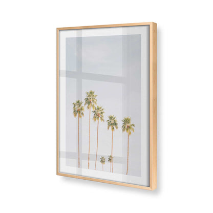 [Color:Raw Maple], Picture of art in a Raw Maple frame at an angle
