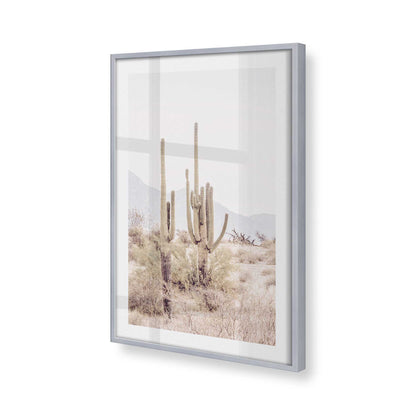 [Color:Polished Chrome], Picture of art in a Polished Chrome frame at an angle