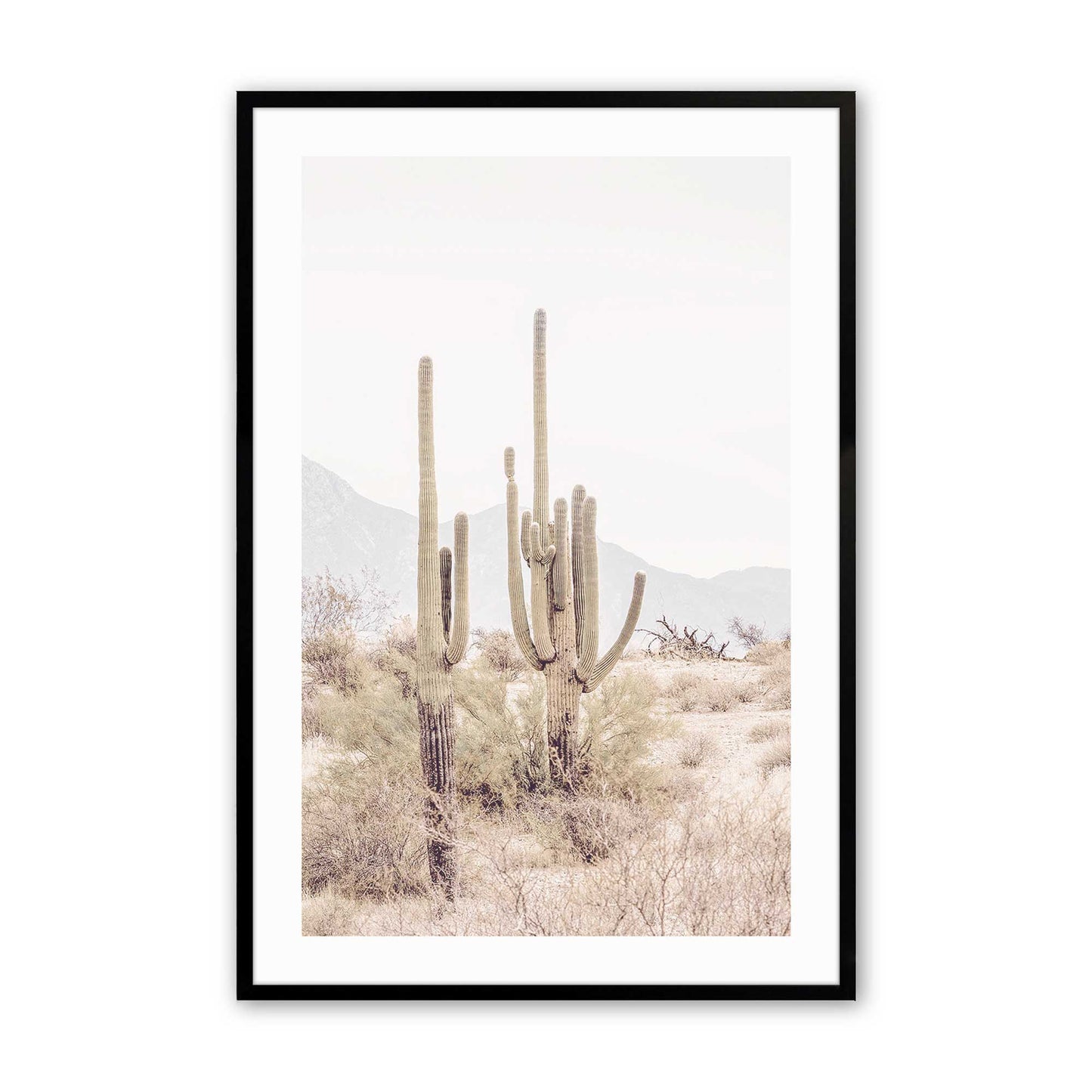 [Color:Satin Black], Picture of art in a Satin Black frame