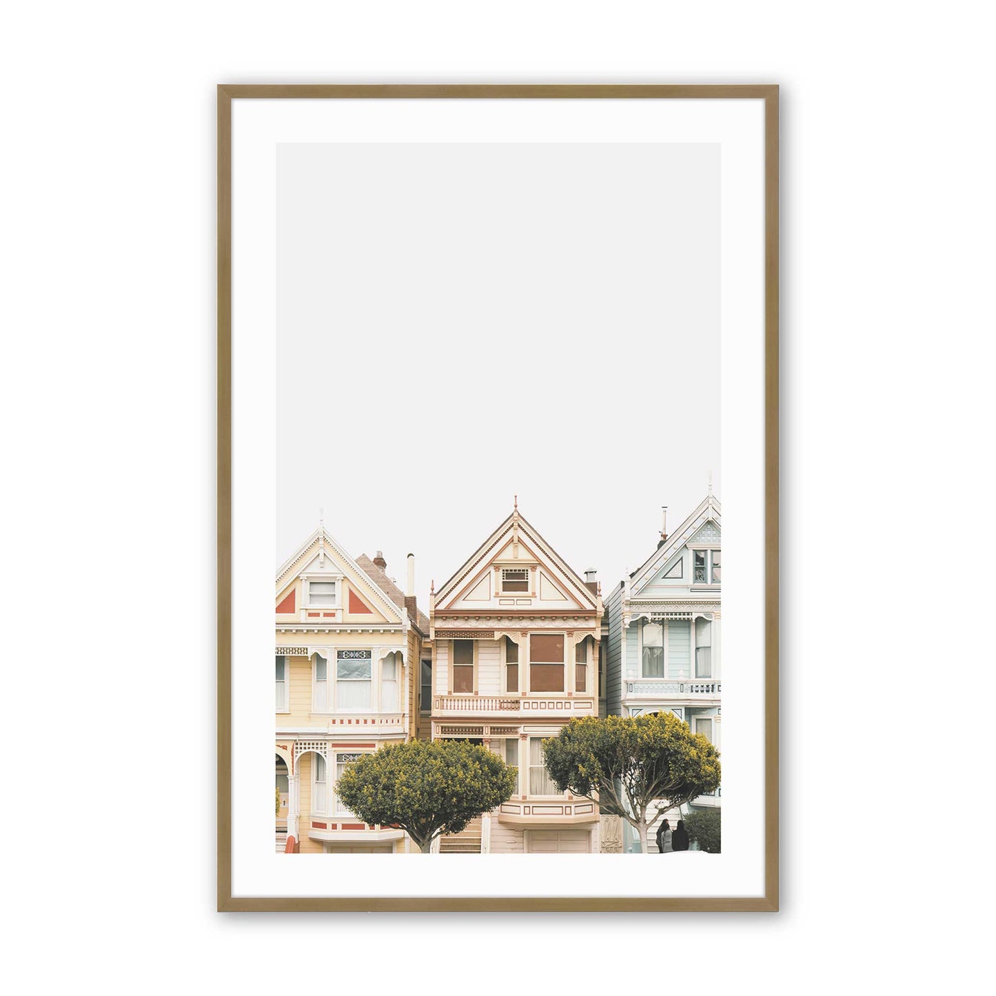 [Color:Brushed Gold], Picture of art in a Brushed Gold frame