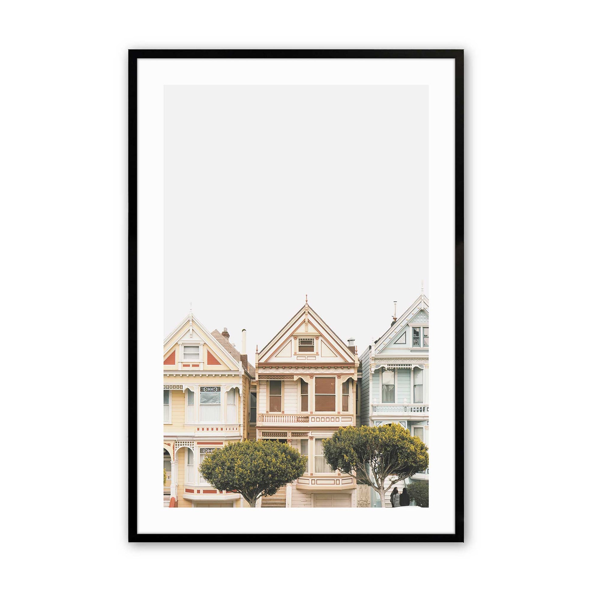 [Color:Satin Black], Picture of art in a Satin Black frame