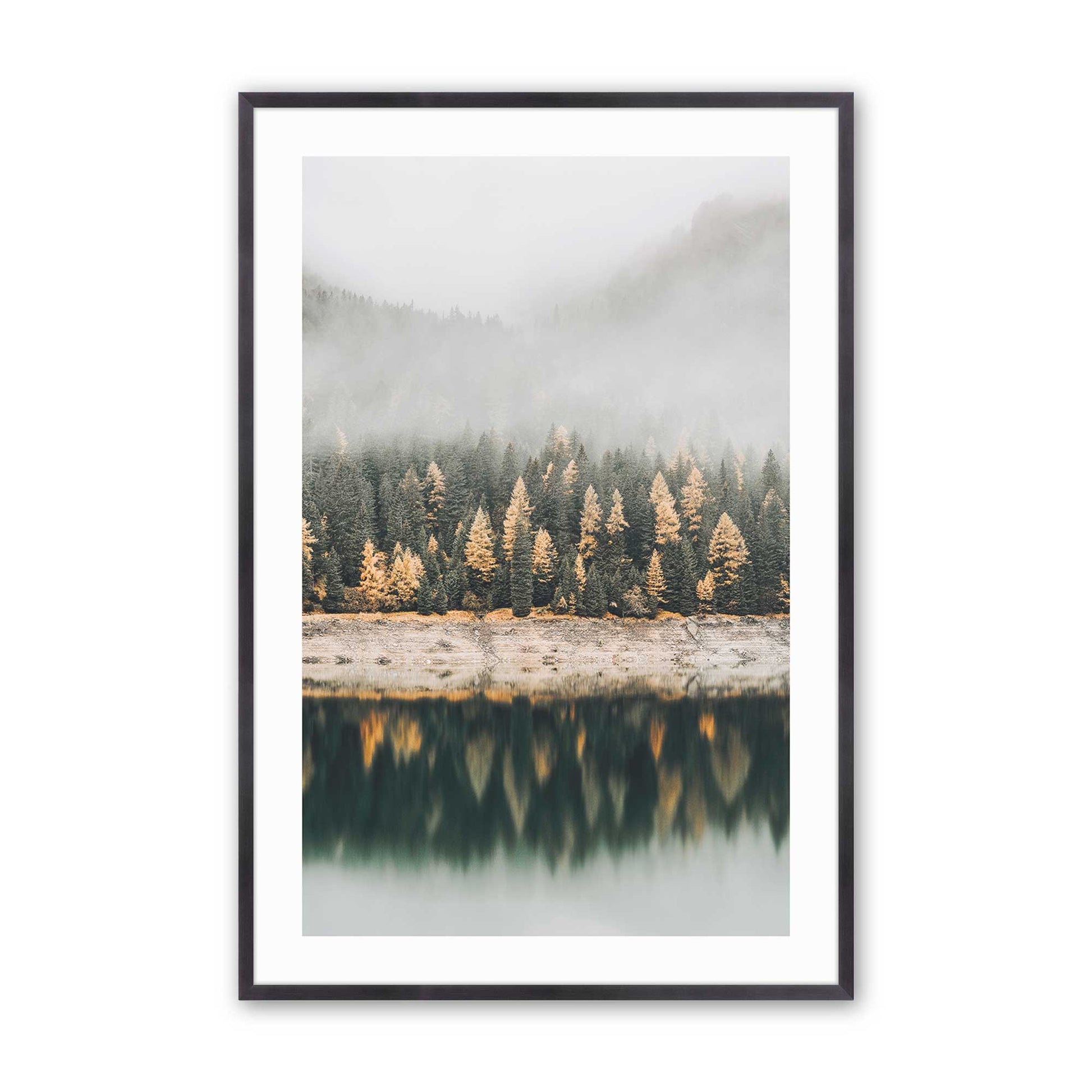 [Color:Weathered Zinc], Picture of art in a Weathered Zinc frame
