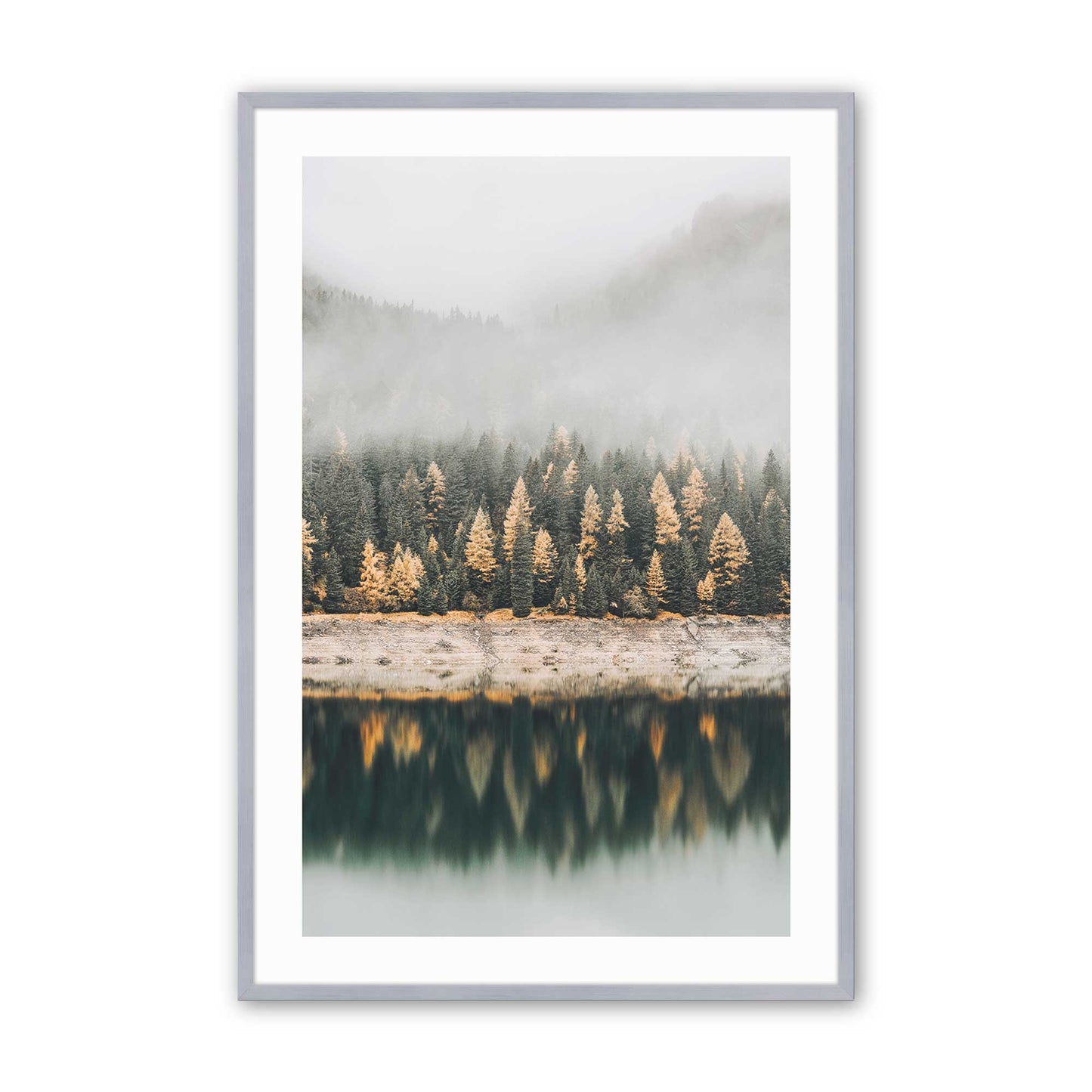 [Color:Polished Chrome], Picture of art in a Polished Chrome frame