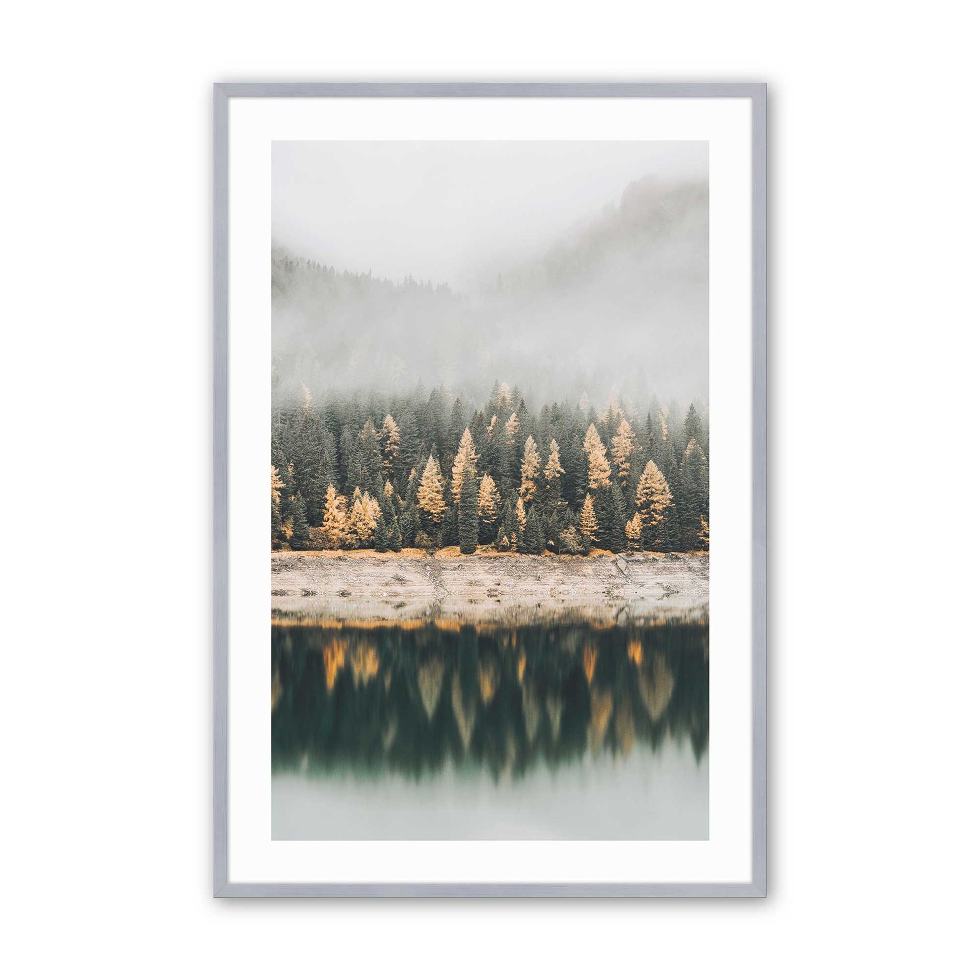 [Color:Polished Chrome], Picture of art in a Polished Chrome frame
