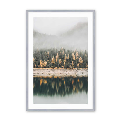 [Color:Polished Chrome], Picture of art in a Polished Chrome frame