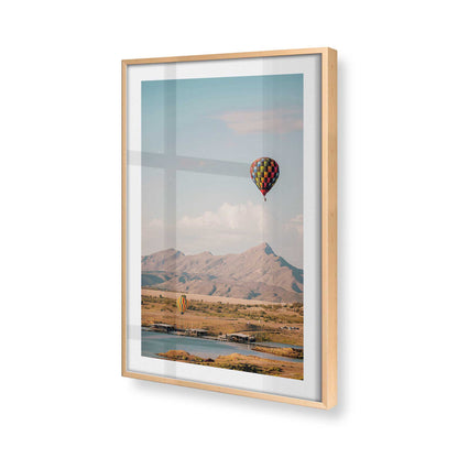[Color:Raw Maple], Picture of art in a Raw Maple frame at an angle