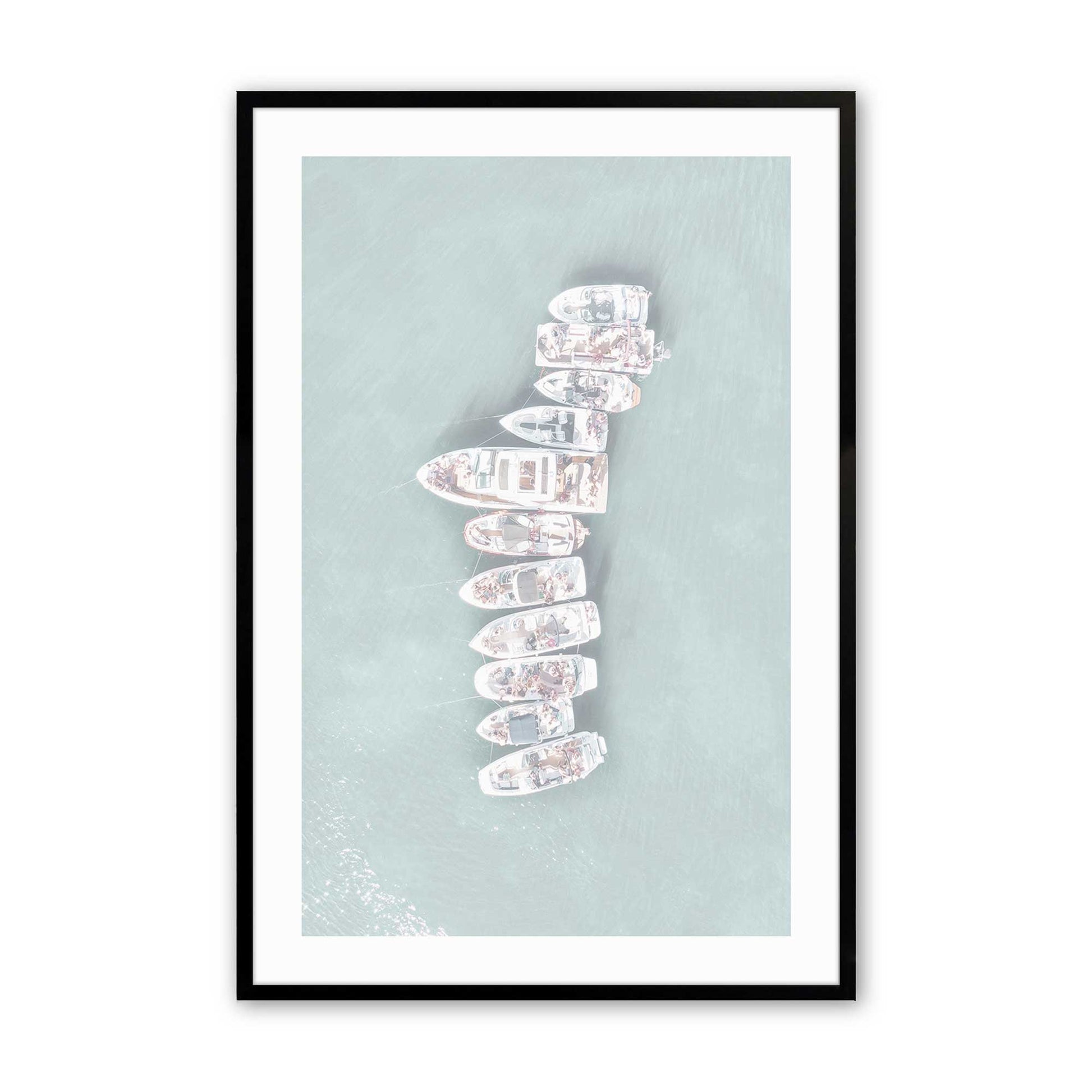 [Color:Satin Black], Picture of art in a Satin Black frame