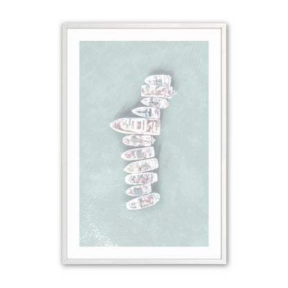 [Color:Opaque White], Picture of art in a Opaque White frame