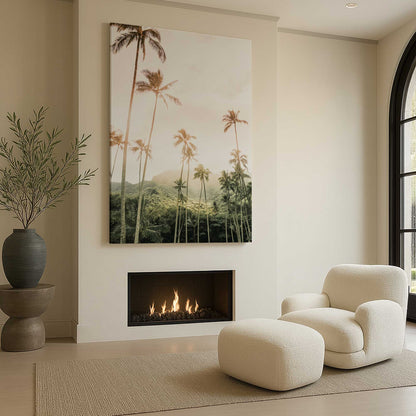 [Color:Stretched Canvas], Picture of art in a room