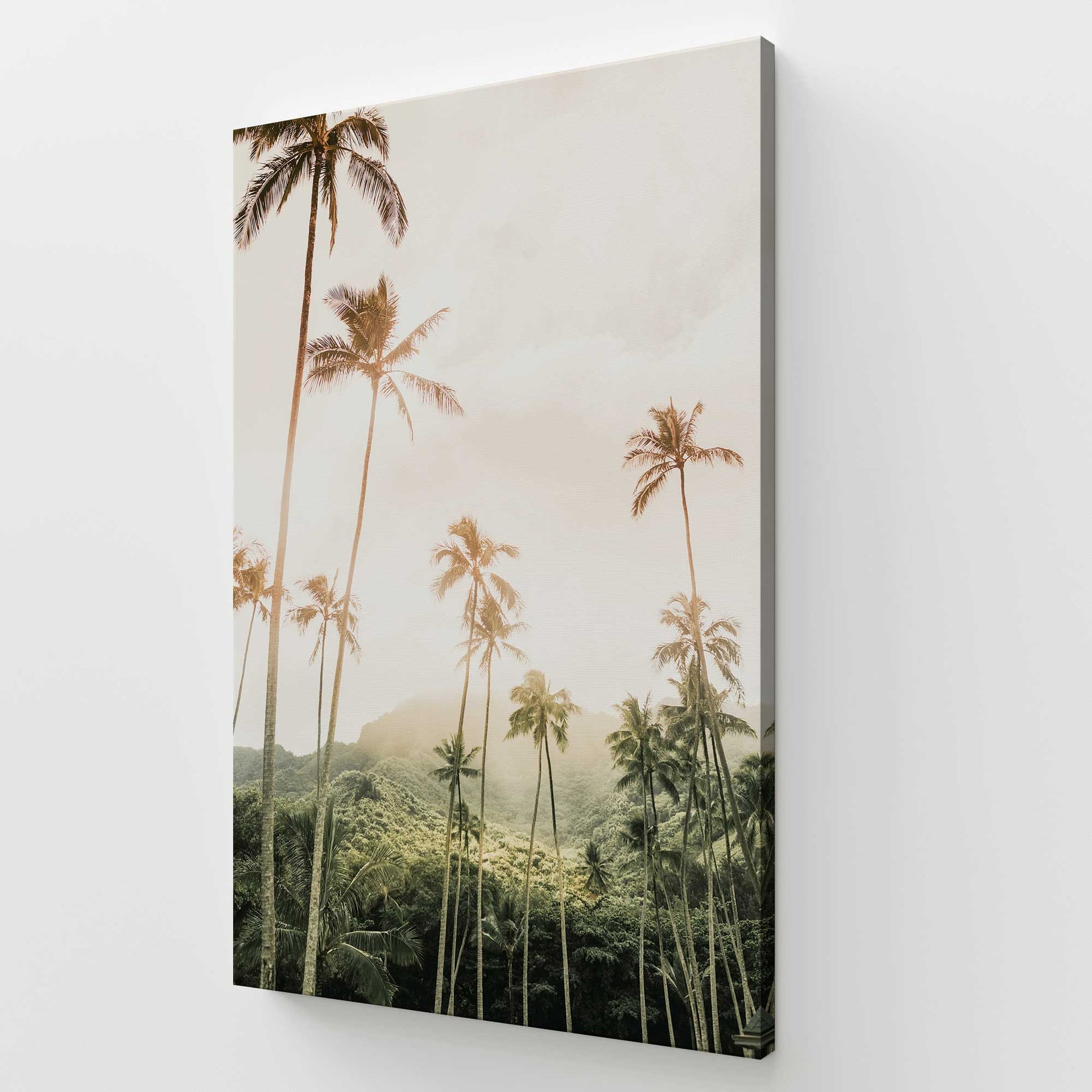[Color:Stretched Canvas], Picture of art at an angle