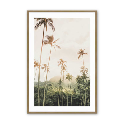 [Color:Brushed Gold], Picture of art in a Brushed Gold frame