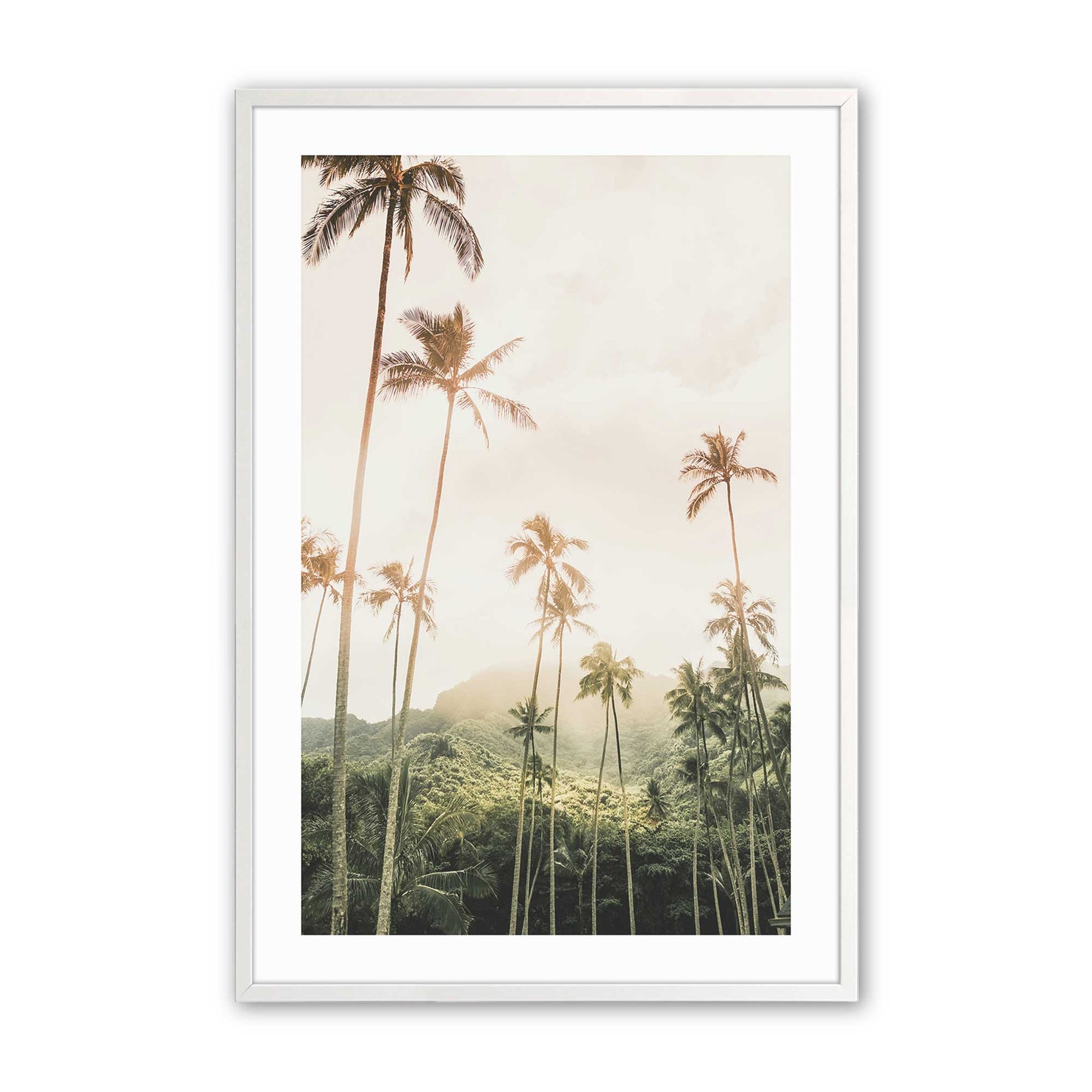 [Color:Opaque White], Picture of art in a Opaque White frame