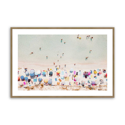 [Color:Brushed Gold], Picture of art in a Brushed Gold frame