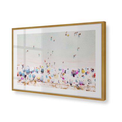 [Color:Polished Gold], Picture of art in a Polished Gold frame of the corner