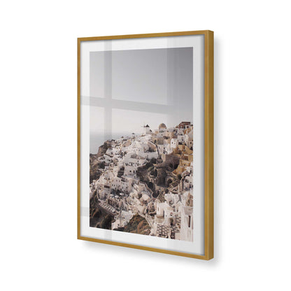 [Color:Polished Gold], Picture of art in a Polished Gold frame of the corner