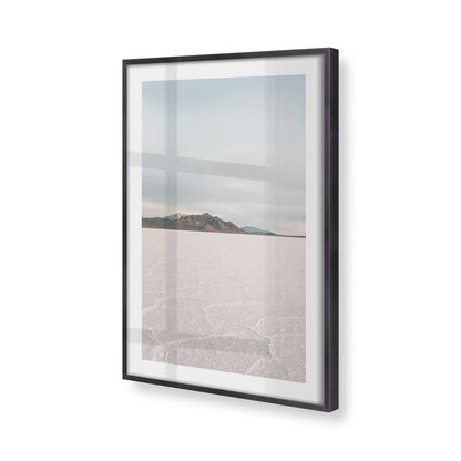 [Color:Weathered Zinc], Picture of art in a Weathered Zinc frame of the corner