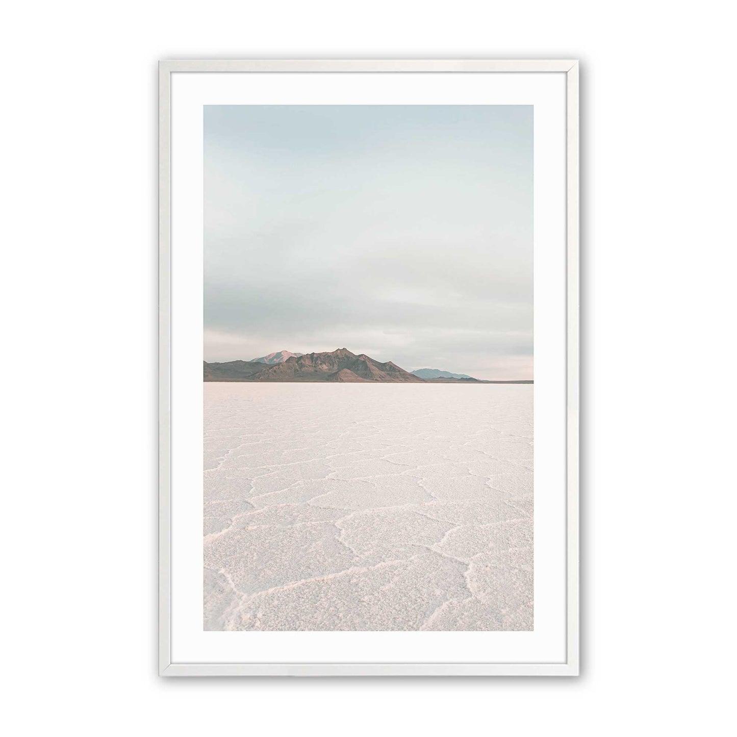 [Color:Opaque White], Picture of art in a Opaque White frame