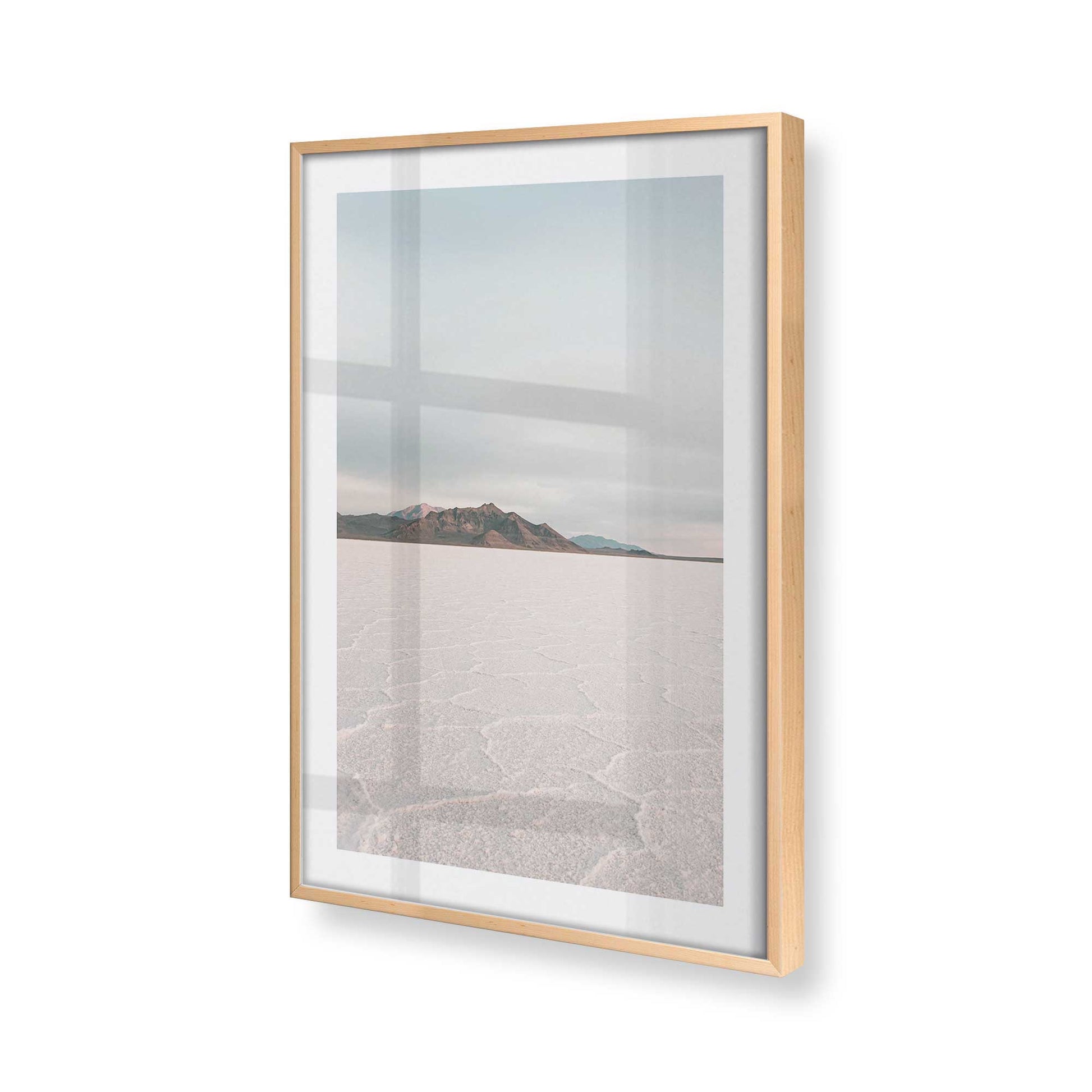 [Color:Raw Maple], Picture of art in a Raw Maple frame of the corner