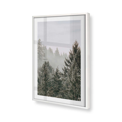 [Color:Opaque White], Picture of art in a Opaque White frame of the corner