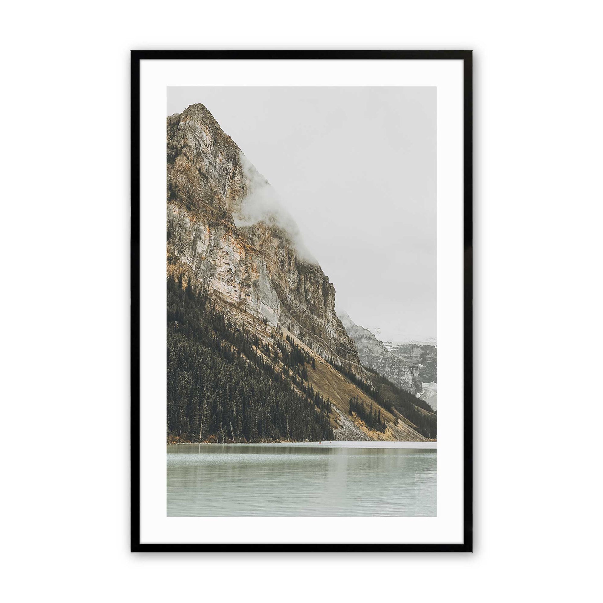 [Color:Satin Black], Picture of art in a Satin Black frame