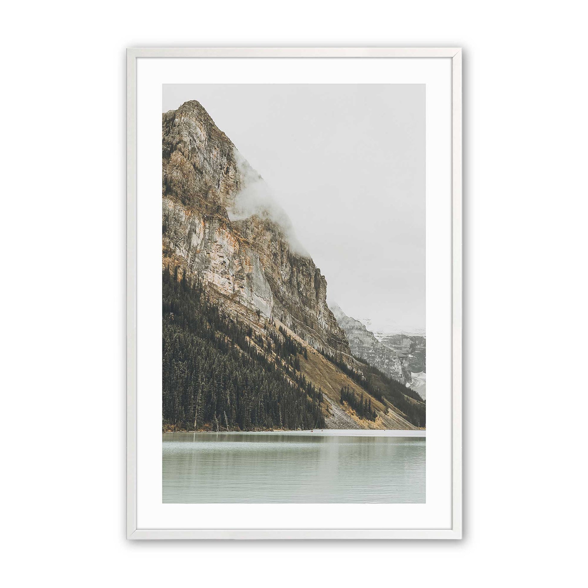 [Color:Opaque White], Picture of art in a Opaque White frame