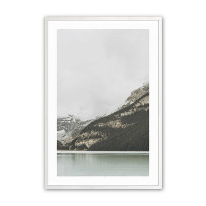 [Color:Opaque White], Picture of art in a Opaque White frame