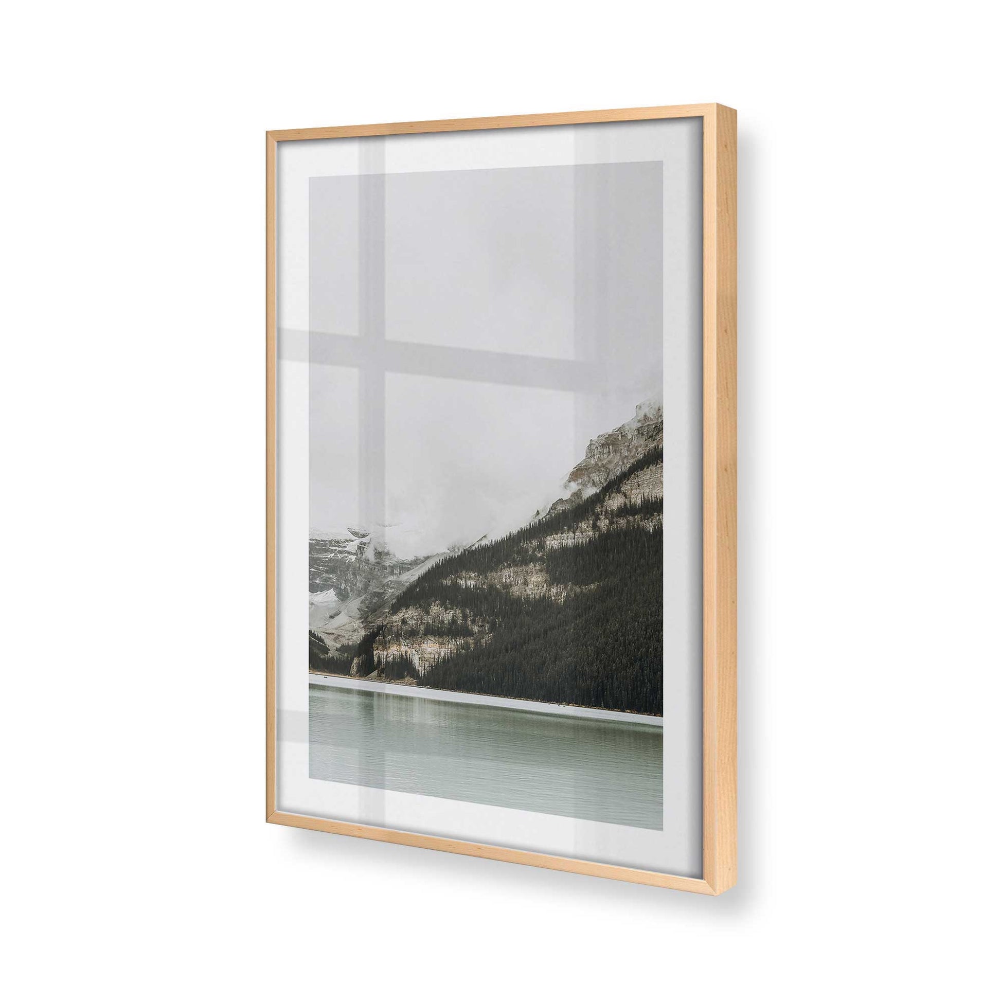 [Color:Raw Maple], Picture of art in a Raw Maple frame of the corner