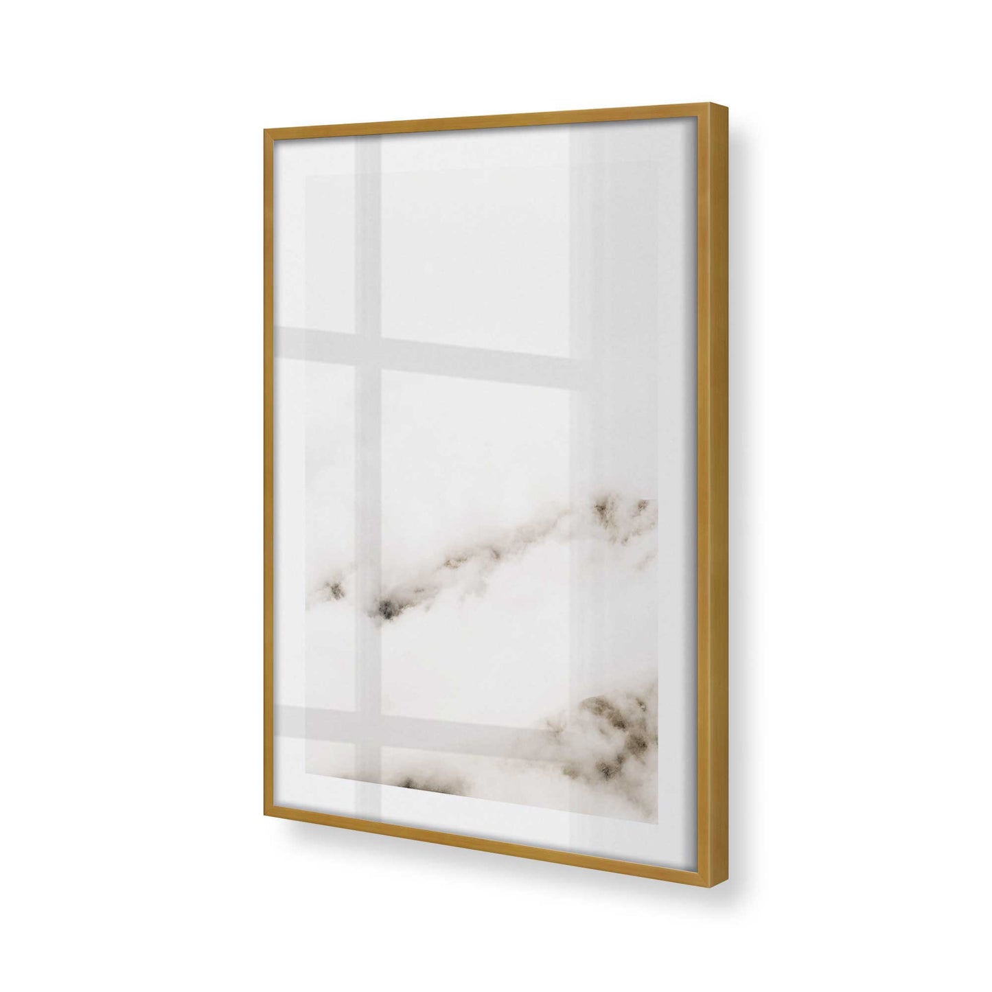 [Color:Polished Gold], Picture of art in a Polished Gold frame of the corner
