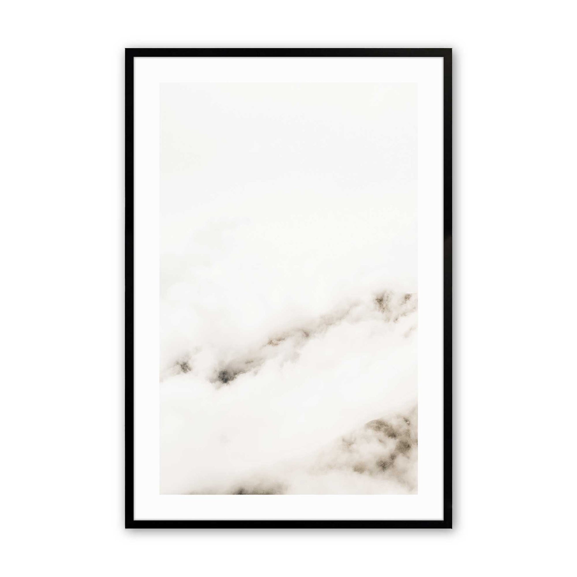 [Color:Satin Black], Picture of art in a Satin Black frame