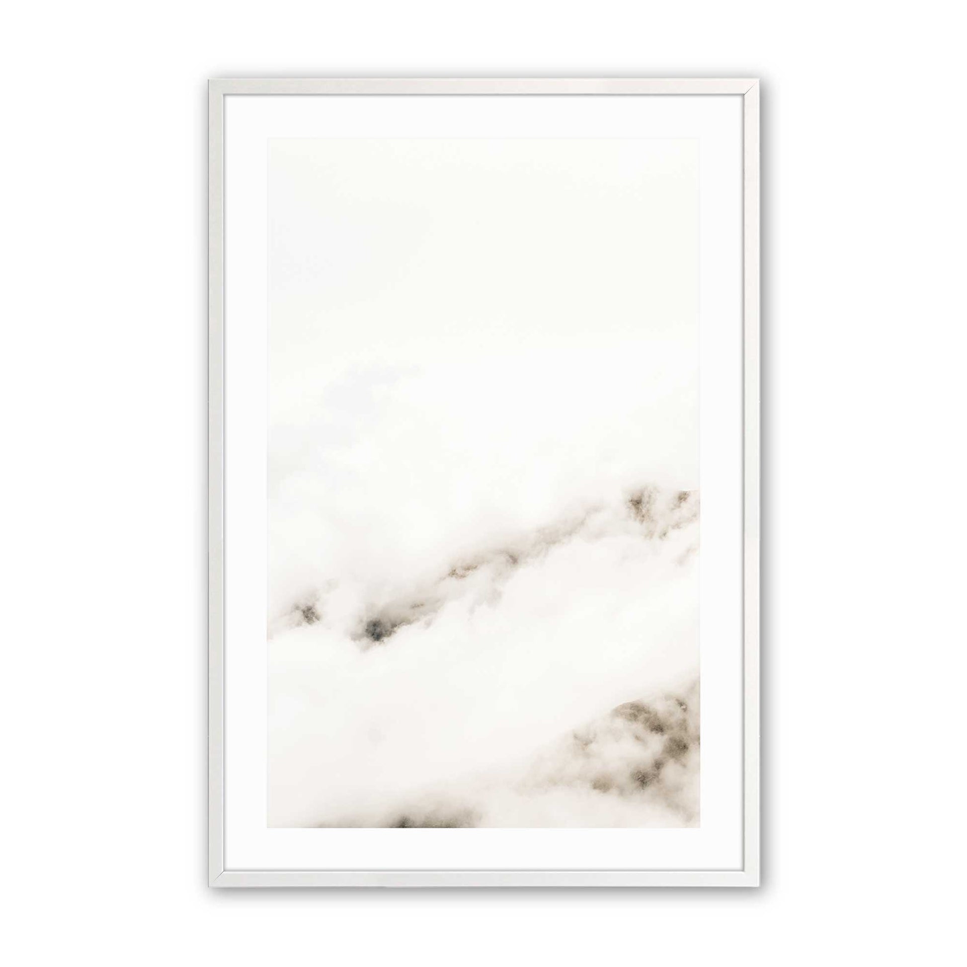 [Color:Opaque White], Picture of art in a Opaque White frame