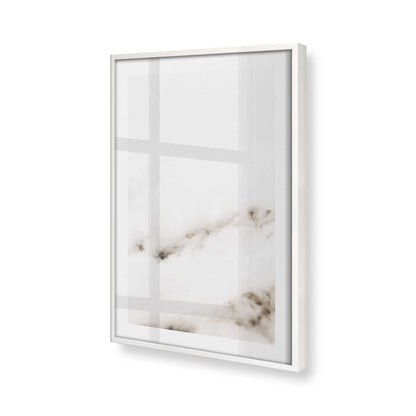[Color:Opaque White], Picture of art in a Opaque White frame of the corner
