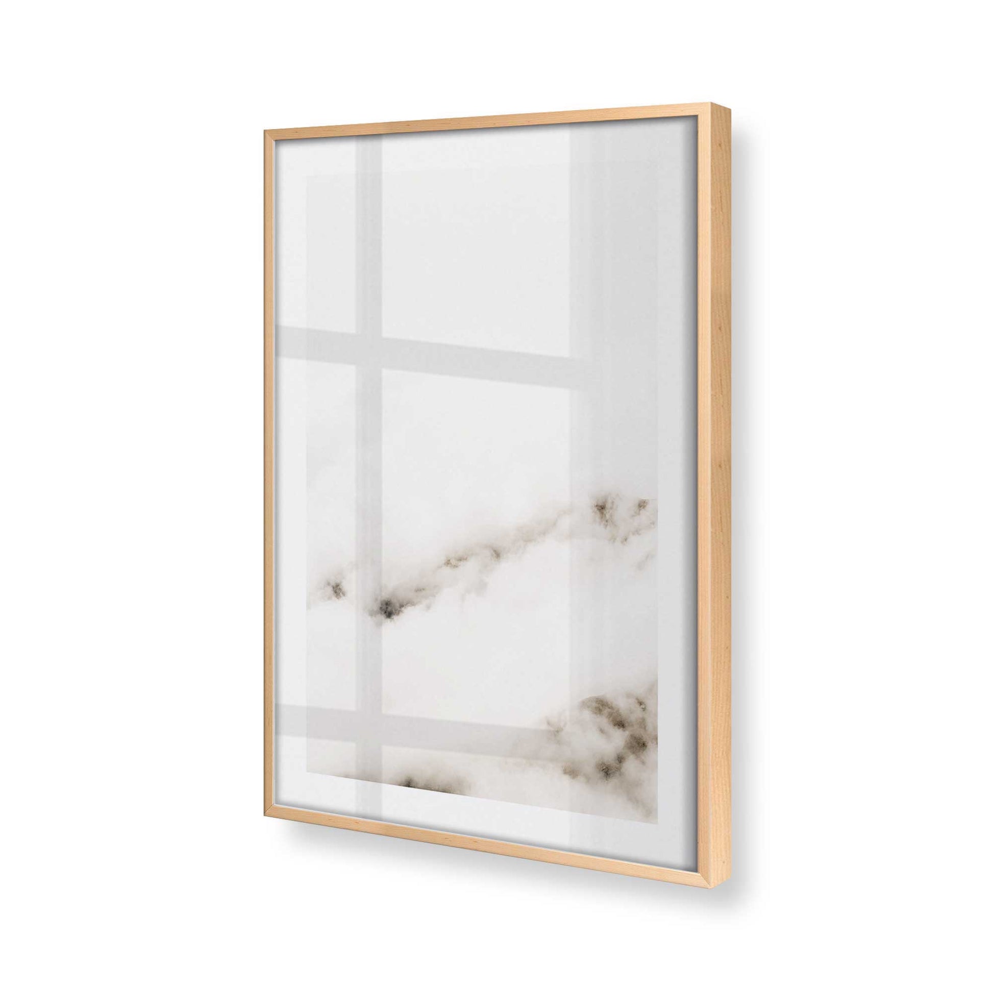 [Color:Raw Maple], Picture of art in a Raw Maple frame of the corner