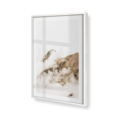 [Color:Opaque White], Picture of art in a Opaque White frame of the corner