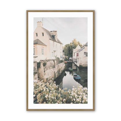 [Color:Brushed Gold], Picture of art in a Brushed Gold frame