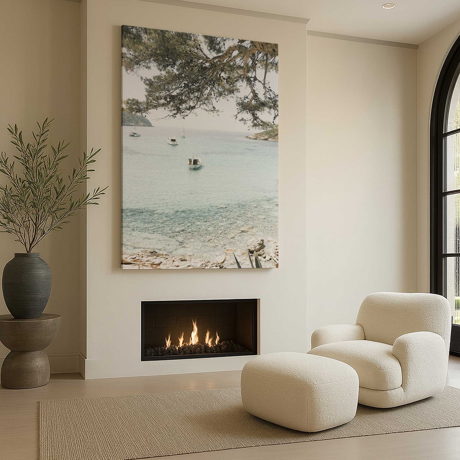 [LIFESTYLE], art hanging in a room