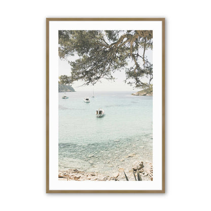 [Color:Brushed Gold], Picture of art in a Brushed Gold frame